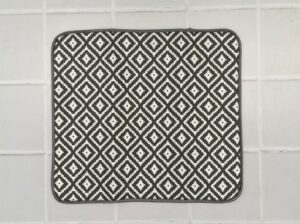 Tapete escurridor absorbente de cocina acolchado