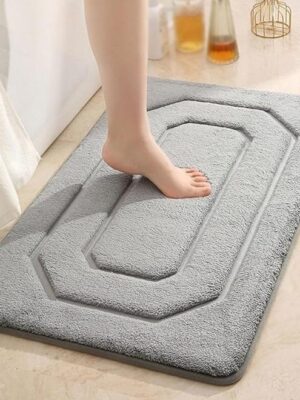 Tapete suave acolchado de secado rápido