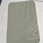 Tapete de piedra diatomita, antihongos y secado rápido