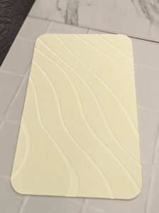 Tapete de piedra diatomita, antihongos y secado rápido