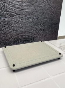 Tapete diatomita secado de piedra para encimera de cocina