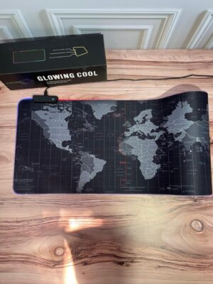 Mapamundi Rgb Mousepad Usb