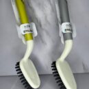 Cepillo Ovalado Para Limpieza- De Cerda Dura Y Con Mango Largo