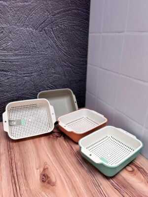 Escurridor Frutas Verduras Peq 3 Colores 23X175X7Cm