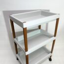 Organizador 3 Pisos Rectangular Con Ruedas 40X27X61.5Cm