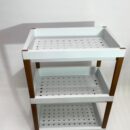 Organizador 3 Pisos Perforado Rectangular Plastico 40X27X61.5Cm