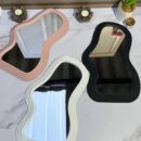 Espejo Pared Vidrio/Mdf 40X27Cm