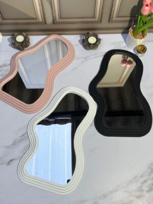 Espejo Pared Vidrio/Mdf 40X27Cm