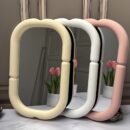 Espejo Pared Vidrio/Mdf 29X20Cm