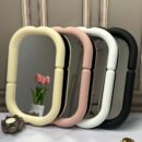 Espejo Pared Vidrio/Mdf 29X20Cm