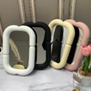 Espejo Pared Vidrio/Mdf 29X20Cm