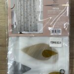 Cortina Para Baño en PEVA Diseños Dorados