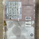 Cortina Para Baño en PEVA Diseños Dorados