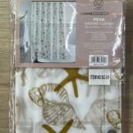 Cortina Para Baño en PEVA Diseños Dorados