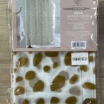 Cortina Para Baño en PEVA Diseños Dorados