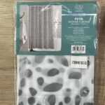 Cortina Para Baño en PEVA Diseños plateados