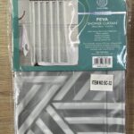Cortina Para Baño en PEVA Diseños plateados