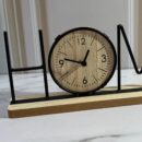 Decoracion Home Metal/Madera 30X6X115Cm