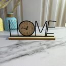 Decoracion Home Metal/Madera 30X6X115Cm