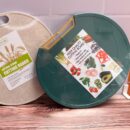 Tabla De Picar Verde Esmeralda Circular 28X32X08Cm