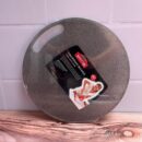 Tabla De Picar Circular Negra Granito 31X05Cm