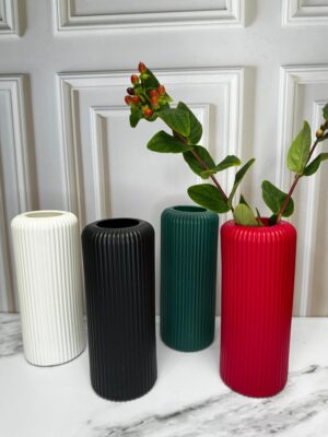 Florero Plastico Largo 10X25Cm