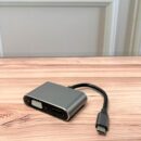 Adaptador HDMI y VGA con salida Tipo C