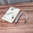 Adaptador Tipo C con 3 puestos USB