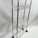 Organizador 3 Pisos Rectangular Con Ruedas 37X13X70Cm