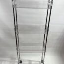 Organizador 4 Pisos Rectangular Con Ruedas 37X13X96.5Cm