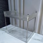 Organizador encimero 2 pisos Plástico