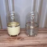 Organizador brochas de maquillaje giratorio