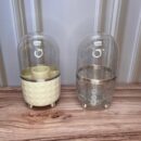 Organizador brochas de maquillaje giratorio