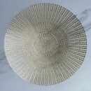 Individuales Oro Rosa Plata Hojas Pvc 38Cm