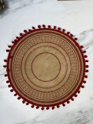 Individuales Tejidos Fique/Algodón 38Cm