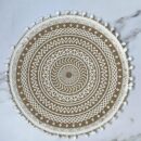 Individuales Tejidos Fique/Algodón 38Cm