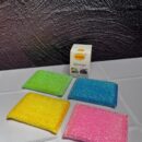 Esponja Colores Set X4 13X85X2Cm