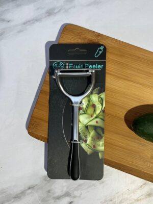 Pelador De Papas Plateado Fino Metal 17X65Cm