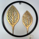 Decoracion Metalica Inoxidable 30X30X09Cm