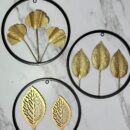 Decoracion Metalica Inoxidable 30X30X09Cm