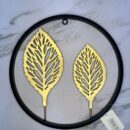 Decoracion Metalica Inoxidable 30X30X09Cm