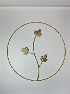 Decoracion Metalica Inoxidable 38Cm