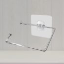 Gancho Adhesivo Para Papel Higienico Metalico Inoxidable