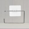 Gancho Adhesivo Para Papel Higienico Metalico Inoxidable