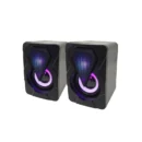 Parlantes Para Pc con luz, conexión USB