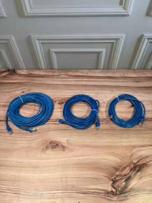 Cable de internet o red Azul  Rj45