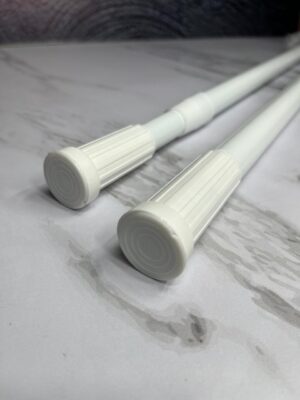 Barra Extendible Para Cortina De Baño En Hierro